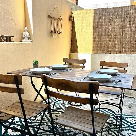Centre, 3 Chambres, 2 Salles De Bain, Clim, Terrasse, Wifi 公寓 昂蒂布
